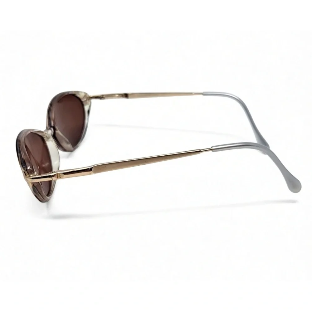 Rodenstock Eyewear 52-17-135 Metal Rectangular Minimalist Academic Retro Frames